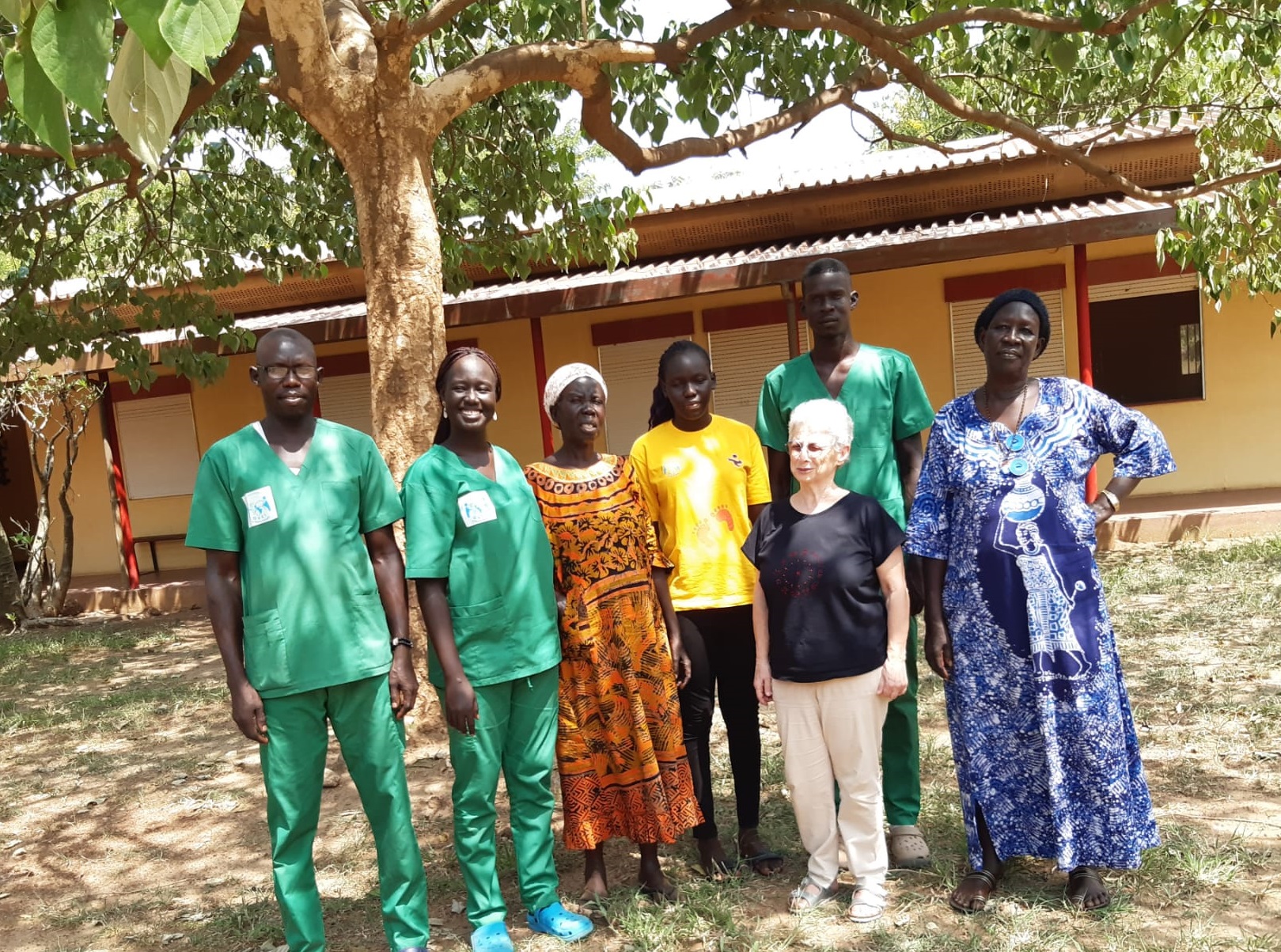 2023 Juba Silvana Betto con operatori locali